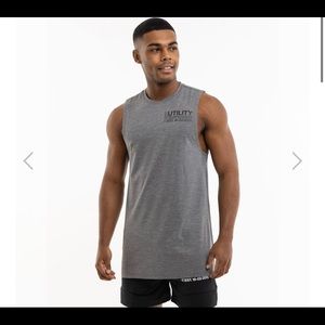 VANQUISH UTILITY MEN'S BLACK SLEEVELESS T SHIRT